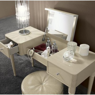  Magic Beige - łóżko tapicerowane 160x200, meble do sypialni  w stylu FENDI CASA