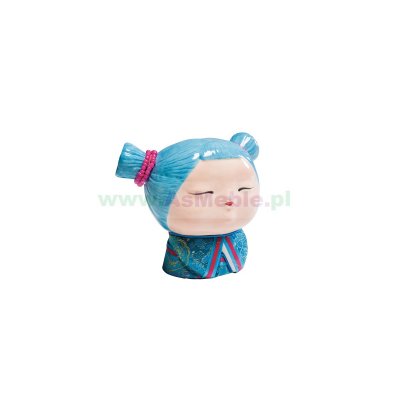  Japonese Girls -  skarbonka w kolor niebieski @ OFERTA z  kol. z Kare Design 