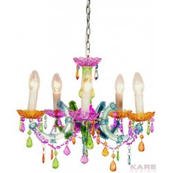 Barock Rainbow 5 Lights lampa wisząca 5 ramienna 