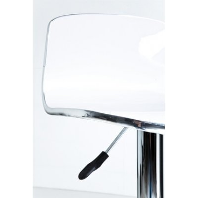  Diamentionale Grey -szary hocker barowy z kolekcji Kare Design