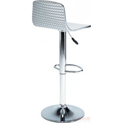  Diamentionale Grey -szary hocker barowy z kolekcji Kare Design