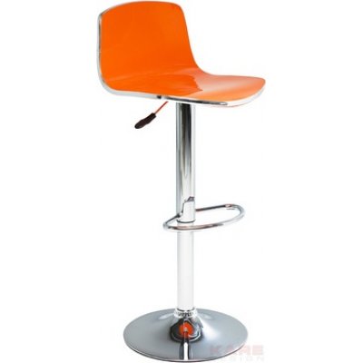  Diamentionale Orange - hocker barowy z kolekcji Kare Design