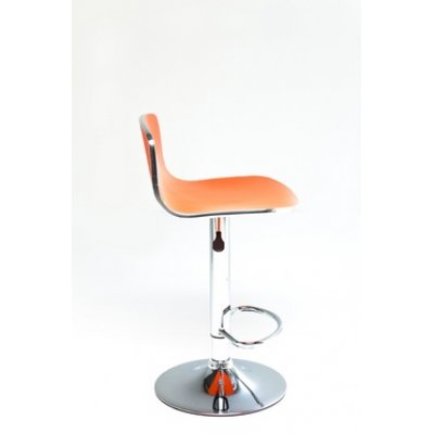  Diamentionale Orange - hocker barowy z kolekcji Kare Design