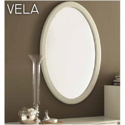  Lustro beżowe MAGIC 125x80 – Włoski Design – High Gloss – Specchio Italiano