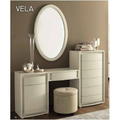  Lustro beżowe MAGIC 125x80 – Włoski Design – High Gloss – Specchio Italiano