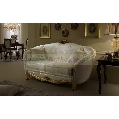  LOUNGE - luksusowa sofa 2 os. z funkcją spania  kolekcja Donatello,Cat CG włoskie meble stylowe