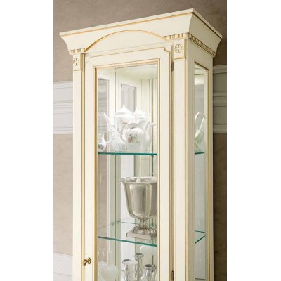  SALA  BIANCO  Witryna 1/D lewa meble do. sypialni włoskie meble klasyczne