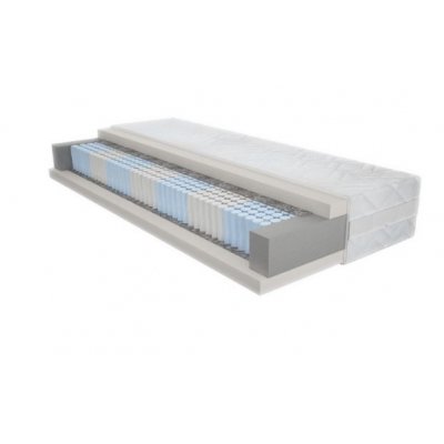  Superkomfort multi - materac kieszeniowy 7-stref H3 w pokrowcu Kat.C-D 