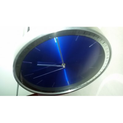  Blu zegar naścienny CHRONOMETR