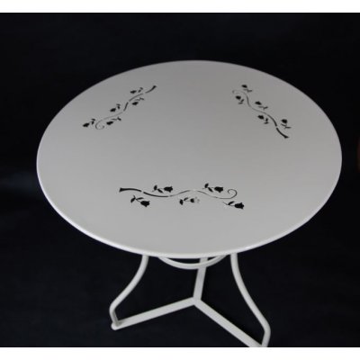  FLOVER -Stolik beżowy  fi 60 cm Kare Design