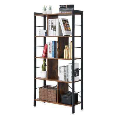 INDUSTRIAL metalowy regał na książki loft style 