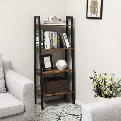 : INDUSTRIAL biblioteczka, regał z 4 półkami