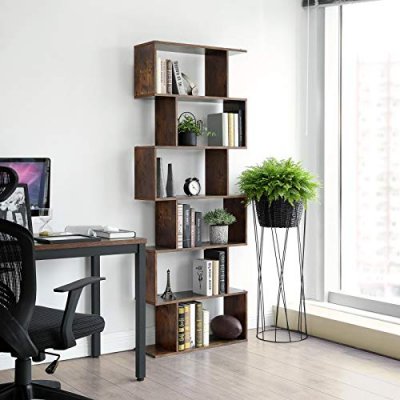  INDUSTRIAL biblioteczka 6 poziomowa w stylu retro