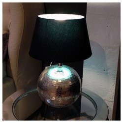  Lampa Hammered Ball -  lampa stołowa w stylu Vintage z kolekcji Kare Design
