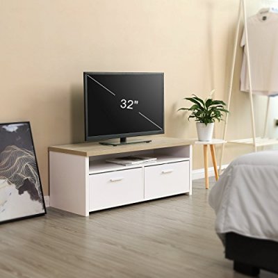  INDUSTRIAL - Szafka RTV - szafka pod TV z półką i drzwiami na zawiasach, niska 