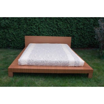  WIN - Łóżko drewniane, teak 160x190, meble włoskie