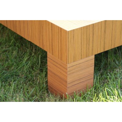  WIN - Łóżko drewniane, teak 160x190, meble włoskie