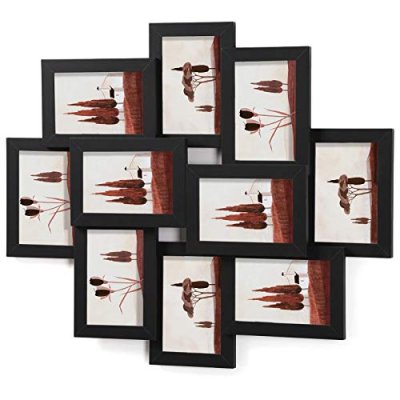  BLACK -  Ramki foto galeria 10 ramek 10x15 cm