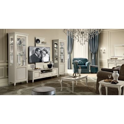  GIOTTO stolik 58x58 cm w kolorze  bianco antico meble klasyczne