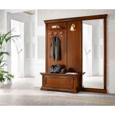  SALA HOL Skrzynia 117 cm duża  Włoska Ławka Drewniana, Czereśnia lub Biala