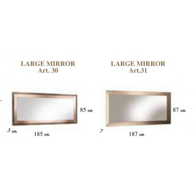  ESSENZA lustro 185x85 cm. kolekcja mebli do salonu i jadalni 