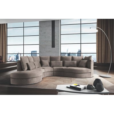  NEW YORKER- nowoczesna włoska sofa skórzana 2 osobowa