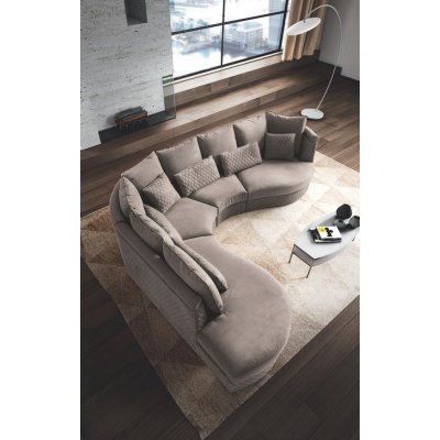 NEW YORKER- nowoczesna włoska sofa skórzana 2 osobowa