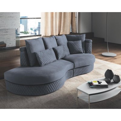  NEW YORKER- nowoczesna włoska sofa skórzana 2 osobowa