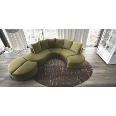  NEW YORKER- nowoczesna włoska sofa skórzana 2 osobowa
