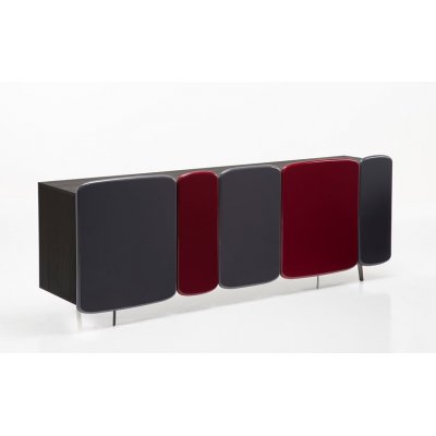 SPECTRO nowoczesny bufet włoski lakierowany 4 drzwiowy  87 cm ..DX