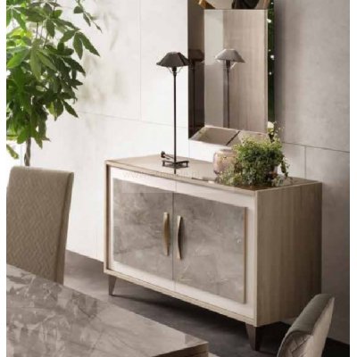  AMBRA DAY Stolik pod lampe niski 51 X 50 - meble włoskie do salonu i jadalni