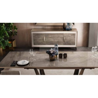  AMBRA DAY Stolik pod lampe niski 51 X 50 - meble włoskie do salonu i jadalni