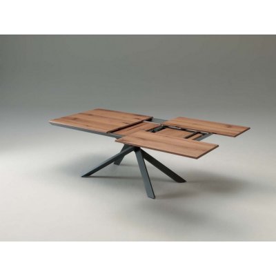  OZZIO  4x4 nowoczesny włoski drewniany stół  rozkładany 170x90 cm.