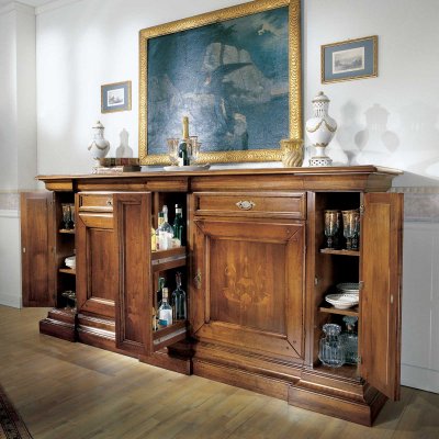 LA CASA  włoska drewniana komoda dwu drzwiowa 