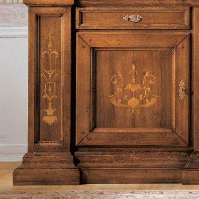  LA CASA  włoska drewniana komoda dwu drzwiowa 