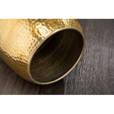  Stolik kawowy Orient 36 cm. Aluminium złoty