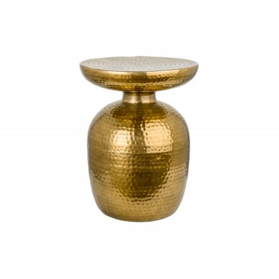  Stolik kawowy Orient 36 cm. Aluminium złoty