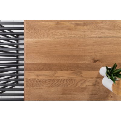  Stolik kawowy ARCHITEKTURA 100 cm dąb i metal