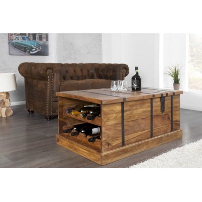 Stolik kawowy Bar Bodega 100 cm. Sheesham