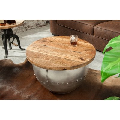  Stolik kawowy DRUMP STORAGE 68 cm n