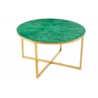  Stolik kawowy Elegance 80 cm grun  Marmoroptik