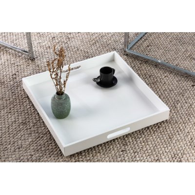  Stolik kawowy Couchtisch Elements 2 ere Set weiss tablett