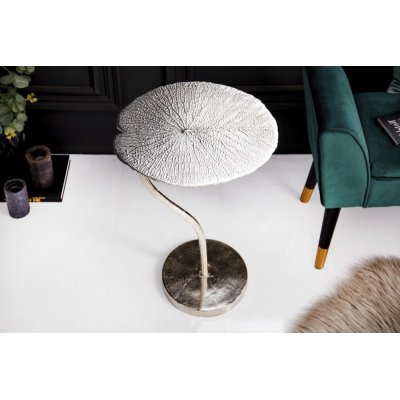 Stolik kawowy Leaf 40 cm silber