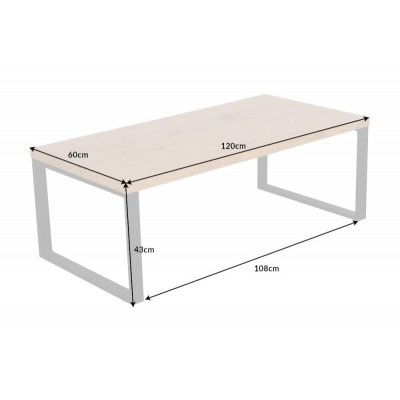  Stolik  kawowy loft 120 cm Eiche