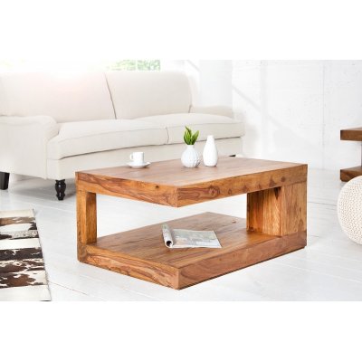  Stolik kawowy Giant XL 90 x 60 cm Sheesham 