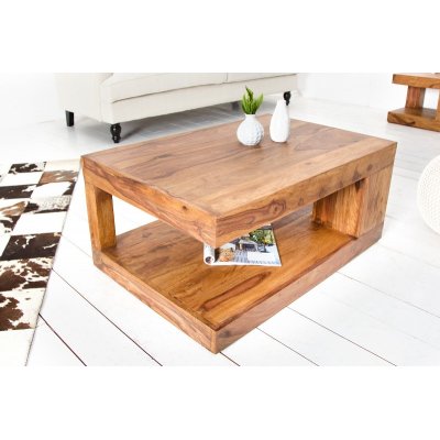  Stolik kawowy Giant XL 90 x 60 cm Sheesham 