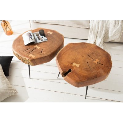 Stolik kawowy Goa  60 cm Akacja
