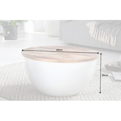   Stolik kawowy Industrial Storage 60 cm