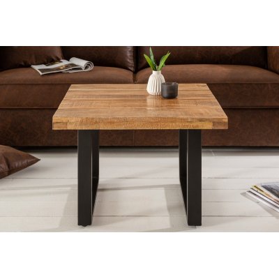 Stolik kawowy IRON CRAFT 60  cm  drewno mango