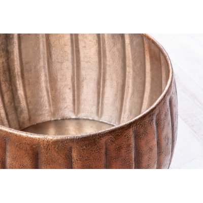  Stolik kawowy Marrekesch 55 cm aluminium Kuper
